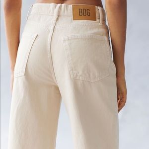 BDG Urban Outfitters High and Wide Cream